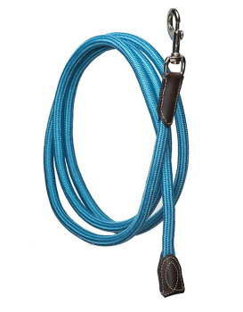 Anatomisch geformtes Halfter mit Führstrick in pacific